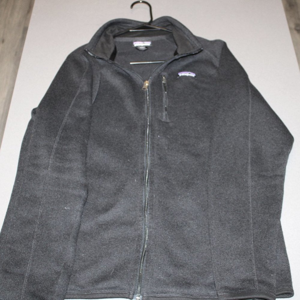 Patagonia Large Black Better Sweater Fleece Jacket
